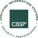 Badge de certification CISSP de M. Laurent Korngold